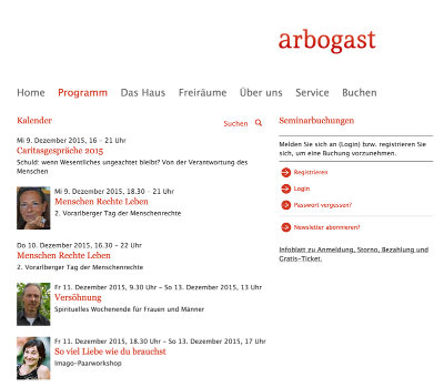 Buchungen Arbogast Buchungen Arbogast